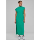 UC Ladies Women's Urban Classics Long Extended Shoulder Dress - Green Cene