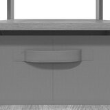  Klubska miza Siva Sonoma 77 x 55 x 42 cm Konstruiran les, (5000295425) | Shoptok.si