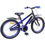 vidaXL Otroško Kolo 20 Palcev za starost od 6 do 11 let Modro črno, (5000202890) | Shoptok.si