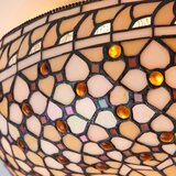 Endon 64276 - plafonsko svetlo tiffany mille feux 2xE27/60W/230V prečnik 45 cm | Eponuda.com