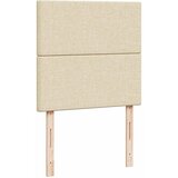  Otomanski okvir kreveta s madraca krem 80x200cm od tkanine | shoptok.hr