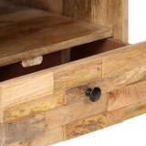  Klubska mizica 90x50x35 cm trden mangov les | Shoptok.si
