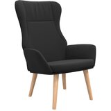 The Living Store Stol za sproščanje črno blago - Stol Za Sproščanje, (21420518) | Shoptok.si
