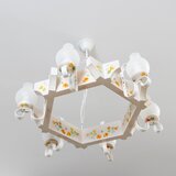  Brilagi - Luster na lancu QUEEN 6xE14/40W/230V buk/krem | Eponuda.com