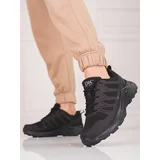 DK Black trekking shoes for women Softshell