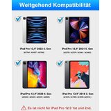 JADEMALL osvetljena tipkovnica magic keyboard za ipad pro 12.9 (3.–6. generacija), z lebdečim stojalom in sledilno ploščico odprta embalaža | Shoptok.si