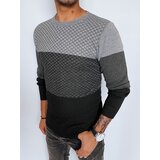 DStreet Men's gray-black sweater cene