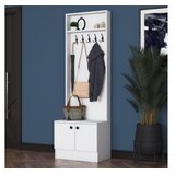 Hanah home Ormarić za hodnik M16 - 1572, 59,8x182,8x35,5 cm, Bijeli | Eponuda.ba