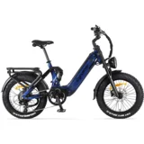 Električno kolo Kommoda Pro, 52V 20Ah odstranljiva baterija, modra, (5000242020)