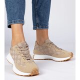 Gemre Beige Women's Sports Sneakers Samara | shoptok.hr