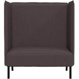 SOFA s visokim naslonom 101cm Tamno smeđa tkanina | Eponuda.com
