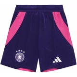 Adidas Sportske hlače 'Germany 24 Away' ljubičasto plava / svijetloroza / bijela