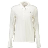 U.S. Polo Assn. US POLO LONG SLEEVE POLO WOMAN WHITE | shoptok.hr