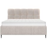 Boxxx OBLAZINJENA POSTELJA 160 cm x 200 cm , tekstil bež | Shoptok.si