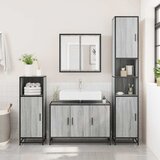  Kupaonski ormarić za umivaonik boja hrasta 90x33x60 cm drveni | shoptok.hr