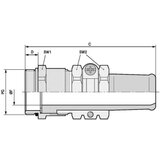  Kabelska uvodnica PG13.5 mesing prirodne boje LappKabel SKINDICHT SR PG 13/9 25 kom. Cijene