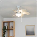 ZEVENTI - Stropni ventilator FAMARA 1xE14/60W/230V bela | Eponuda.com