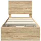  Okvir za krevet Sonoma hrast 75 x 190 cm Inženjersko Drvo - sonoma hrast 75 x 190 cm | shoptok.hr