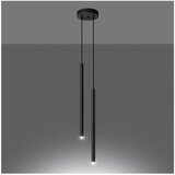 Sollux Crna metalna viseća svjetiljka ø 15 cm Fideus – | shoptok.hr