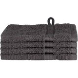  Ručnik za Goste SOLUND 4 pcs Antracit 15 x 21 cm 550 gsm | shoptok.hr