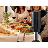  Električna baterija. dispenzer za vino perlator i dispenzer usb crni | shoptok.hr
