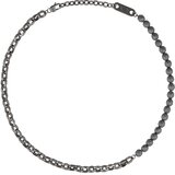 Armani Exchange Verižica grafit | Shoptok.si