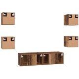  Set TV komoda Zidne 6 pcs Staro drvo Konstruirano drvo | shoptok.hr