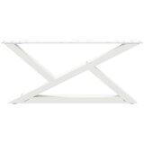  Noge kavne mize 2 kosa Bela 70x(30-31,3) cm Jeklo | Shoptok.si