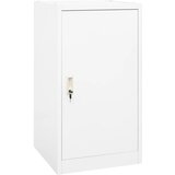 vidaXL Omara za sedlo bela 53x53x105 cm jeklo Cene