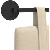  Držeće uzglavlje Zidne Jednobojno Krema 150 x 55 x 5 cm tkanina - Krema 140 cm bez LED svjetla | shoptok.hr