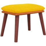  Tabure boja senfa 45x29,5x35 cm od tkanine i umjetne kože | shoptok.hr
