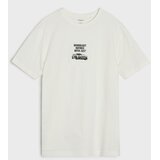 Sinsay Pamučna majica s natpisom | shoptok.hr