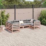  6-dijelni set vrtnih sofa od masivne duglazije i jelovine | shoptok.hr