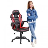 RED_FIGHTER Studentska gamerska stolica C6, crno crvena | shoptok.hr