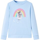  Dječja topla majica svjetloplava 104 | shoptok.hr