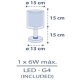 Dalber 76631 - LED dečija lampica MOON DREAMS 1xG4/4W/230V plava | Eponuda.com