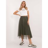 Italy Moda Skirt-DHJ-SD-19568.13X-khaki Cene