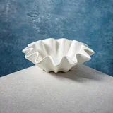 240858 Dekorativna činija modern hamptons 19x19x6 - white - hml ( 044978 )