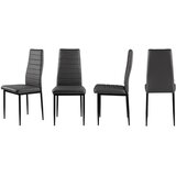 Modern Home Garnitura stolica za dnevni boravak 4 komada, siva ModernHome | shoptok.hr