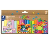  -PLASTELIN 18 BOJA NORIS JUMBO STAEDTLER 842 C18 PASTEL PLUS GLITTER PLUS NEON BLISTER | Shoptok.si