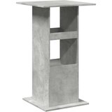 vidaXL Barski stol s prostorom siva boja betona 60x60x102 cm drveni | shoptok.hr