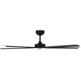  Lucci air 21616149 - Plafonski ventilator MONZA IP55 crni + daljinski upravljač | Eponuda.com