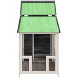  za pse siva 143 x 60,5 x 109 cm od masivne borovine | Eponuda.ba