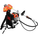  Trimer za grmlje s ruksakom, narančasti, 52 cc 1,45 kW | shoptok.hr