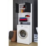 MID.YOU omarica za pralni stroj jutas, črna bela, 64 cm | Shoptok.si