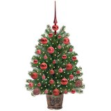  Umjetno božićno drvce s 150 LED svjetlima Zelena 75 cm PE i PVC | shoptok.hr