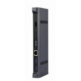 Docking station USB adapter Type-C 9-in-1 multi-port adapter Hub3.0 + HDMI + DisplayPort + VGA + PD + LAN + audio, GEMBIRD A-CM-COMBO9-02 Cijene