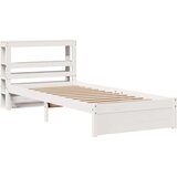  Okvir kreveta s uzglavljem bez madraca bijeli 90x190 cm | shoptok.hr