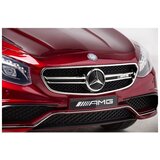  Licencirani auto na akumulator Mercedes S63 - crveni/lakirani | shoptok.hr