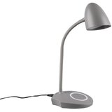Tri O Siva namizna svetilka LED (višina 38 cm) Load - Trio Cene